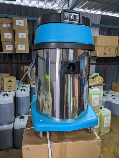 60L Industrial Vacuum Cleaner Wet Dry Floor  Commercial Clean 3000W