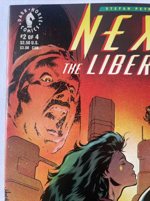 Nexus The Liberator #2 • Early Adam Hughes Cover! (Dark Horse Comics 1992) 2