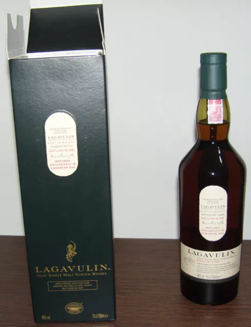 Lagavulin 1995 - bottled 2008 - 12 YO - Friends of the Classic Malts - very rare