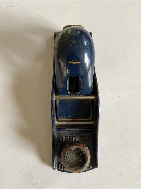 Vintage Record No 0120 Adjustable Block Plane; Made in England. Complete
