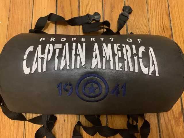 Marvel Captain America Gray Car Seat Cover Cushion Holder 1941 Comic Movie Film
