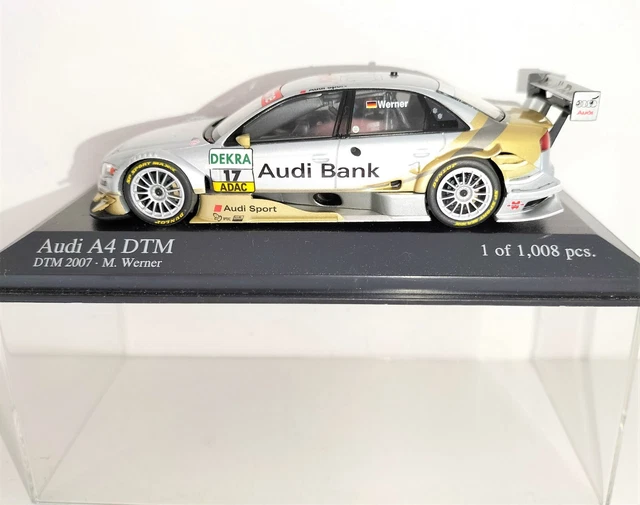 プロバンスミニチュアズ 43 アウディ A4 DTM Redbull 完成品 ミニカー