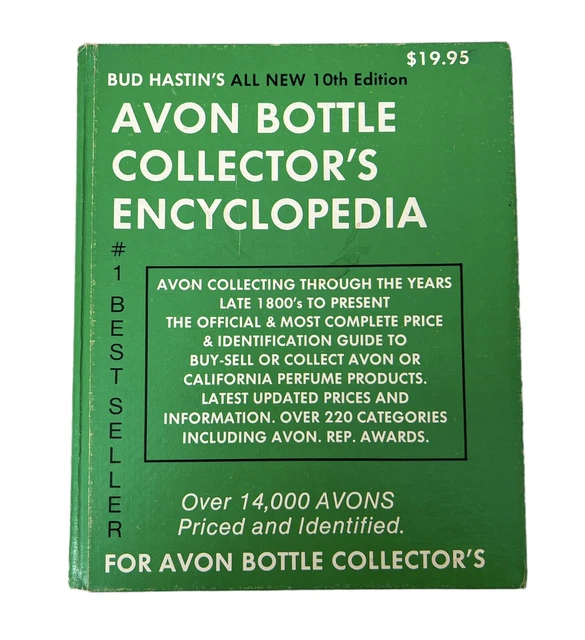 Vintage 1980s Avon Bottle Collector’s Encyclopedia Hardcover 10th Edition