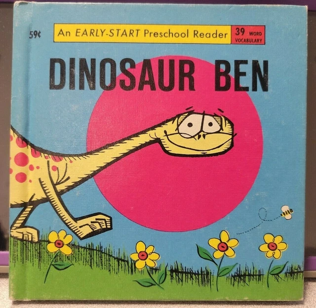 DINOSAUR BEN EARLY START Preschool Reader Decaprio 1965 vocabulary 39 ...