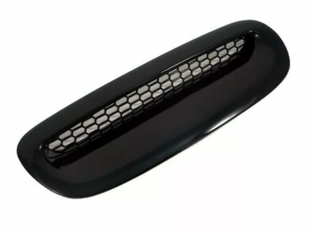 For 2001-2006 Mini Cooper S R52 R53 Glossy Black Front Hood Scoop Vent Sticker