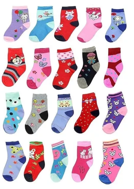 Calcetines Bebé Niño y Niña Algodón & Elastano (Pack de 6) Calcetines niños