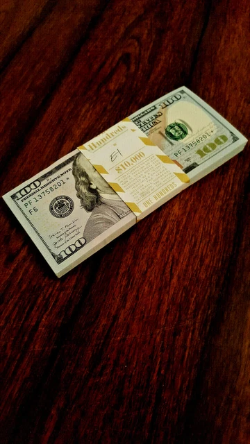 2017A One Hundred Dollar⭐️ Star⭐️ Superb Gem Uncirculated Notes From Bep Brick !