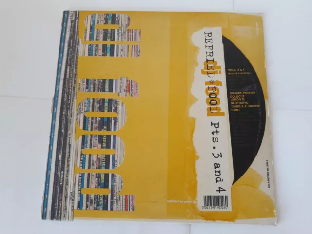 DJ Food - Gebratenes Essen Pts. 3 und 4 12" Vinyl x 2 Ninja Tune - 1996 UK