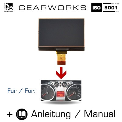 TACHIMETRO Display Per VW t4 t5 99-04 bus PASSAT b5 STATION WAGON strumento 26pin VDO metà 