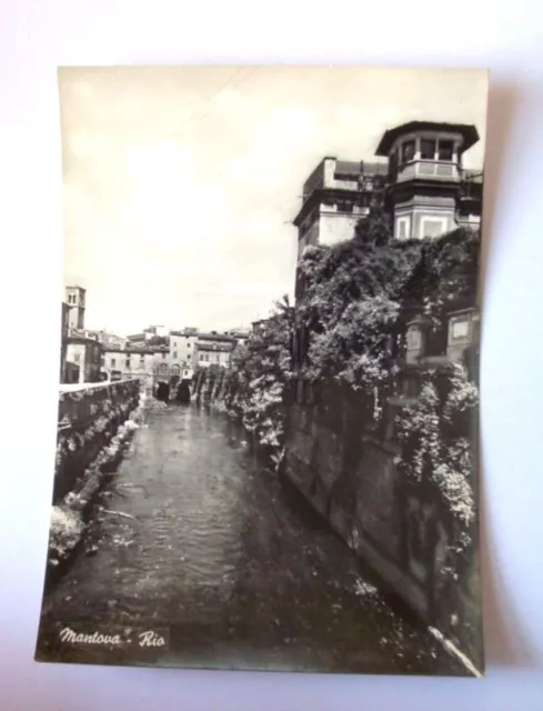 Cartolina Mantova - Rio - Veduta 1950 ca