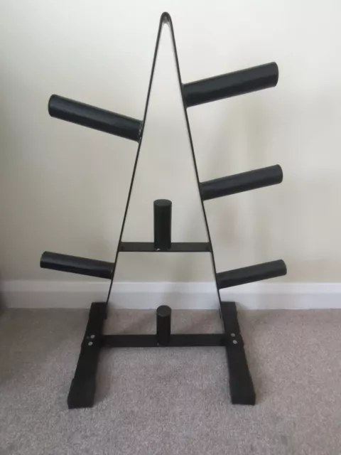 Heavy duty Olympic 2” weight plate tree