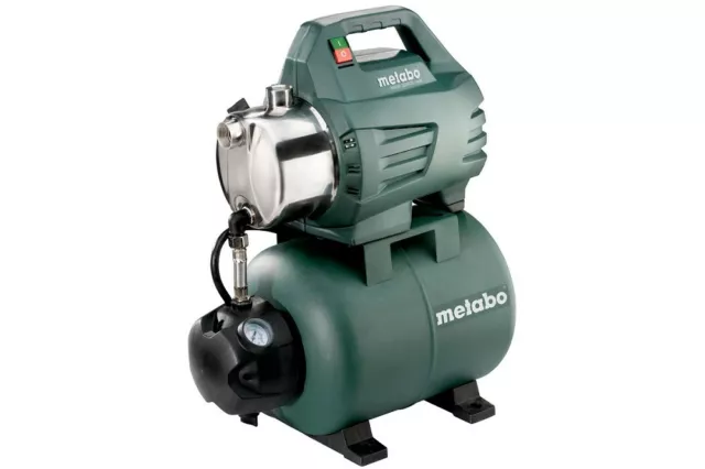 Metabo Hauswasserwerk HWW 3500/25 Inox Edelstahl Pumpe Hauswasserautomat 900 W