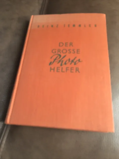 Fotobuch - PHOTO PORST - DER GROSSE PHOTOHELFER - Heinz Temmler - 1954