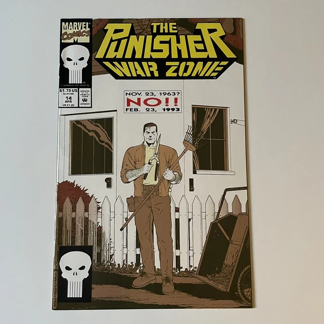 Punisher War Zone #14 - Marvel Comics - 1993 Comic Book - VF