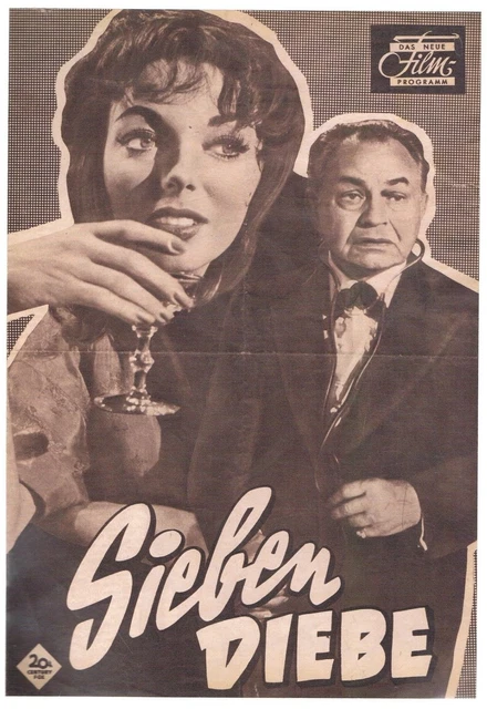DNFP SIEBEN DIEBE ( Edward G. Robinson, Joan Collins , Rod Steiger ...