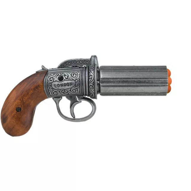 6 Shot Pepperbox Replica Revolver