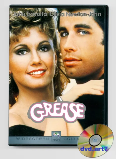 DVD : GREASE - John Travolta - Olivia Newton-John