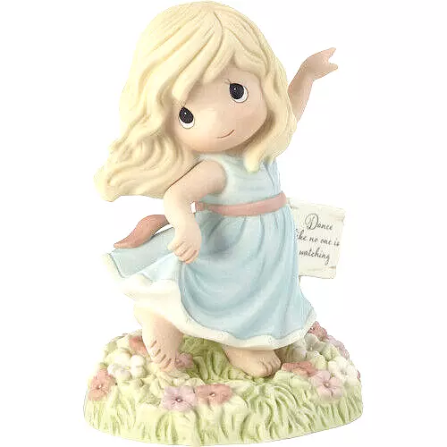 ✿ New PRECIOUS MOMENTS Figurine DANCE LIKE NO ONE IS WATCHING Barefoot 212009