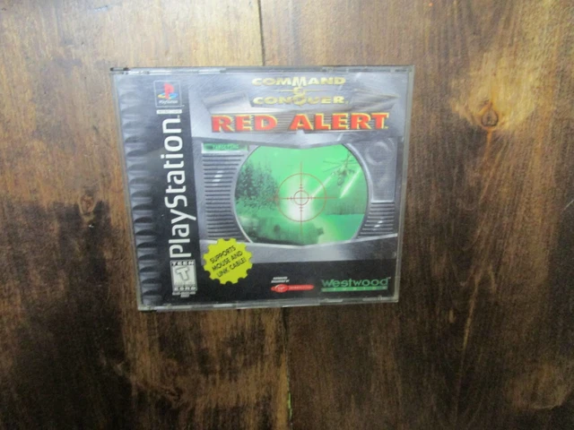 COMMAND AND CONQUER red alert PS1 WITH REGISTRER CARD $34.50 - PicClick CA