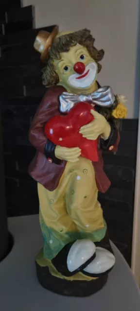 Gilde clown figur Sammeln 38cm Rarität Antiquitäten Sammlerstück Clowns