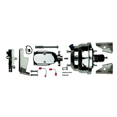 RIGHT STUFF DETAILING Power Brake Booster w/ Master Cylinder Chrome J81315672