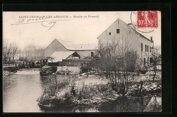CPA Saint-Germain-les-Arpajon, Moulin de Fourcon