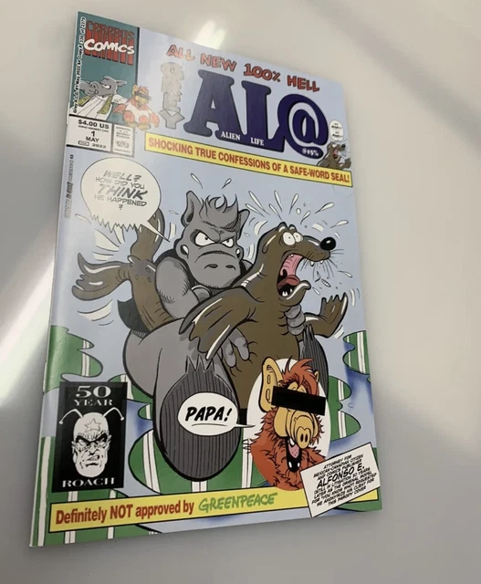 Cerebus in Hell 1 Grey Alien Life /2379 Aardvark-Vanaheim Alf Parody Cover NM