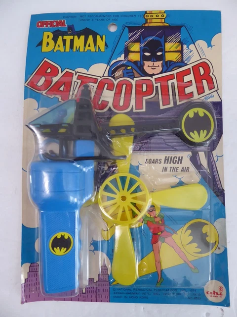 NEW Batman Vintage 1974 Batcopter Ahi Brand Azrak-Hamway Intl SEALED NEW Batman Vintage 1974 Batcopter Ahi Brand Azrak-Hamway Intl SEALED