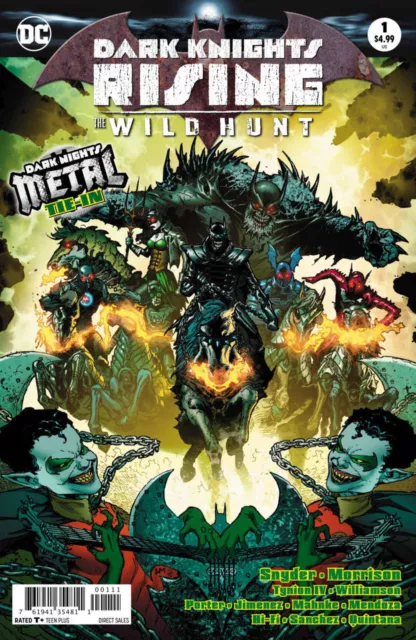 DARK KNIGHTS RISING: THE WILD HUNT #1 (DC Comics, METAL TIE-IN, April 2018) Neuwertig NEU