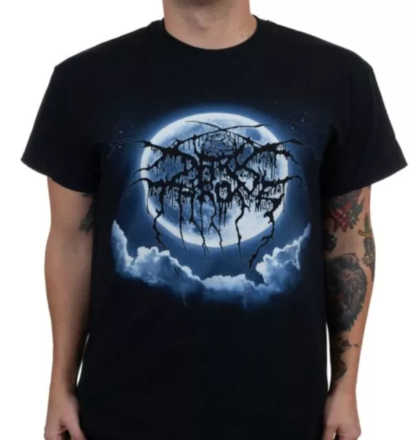 DARKTHRONE cd lgo FUNERAL MOON Official SHIRT MED New under a funeral moon