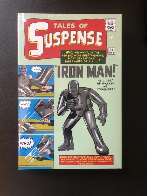 The Invincible Iron Man Omnibus Vol 1 KIRBY DM COVER Marvel HC Hardcover Sealed