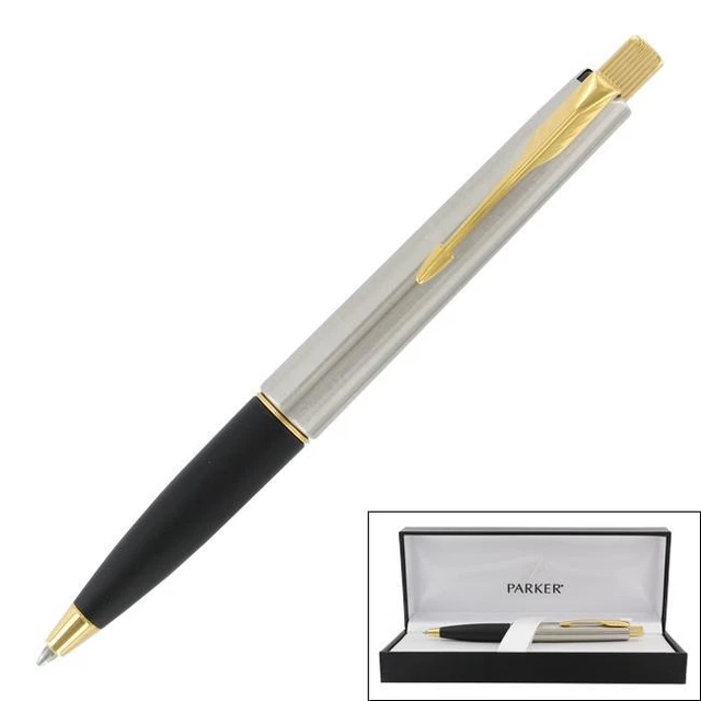 Parker Jotter stylo bille |acier inoxydable avec attributs or | pointe