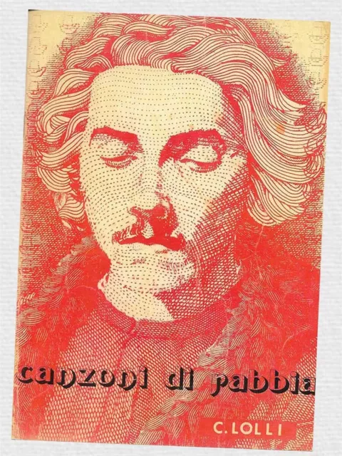 CLAUDIO LOLLI - Canzoni di Rabbia 1975 -Spartito Musicale