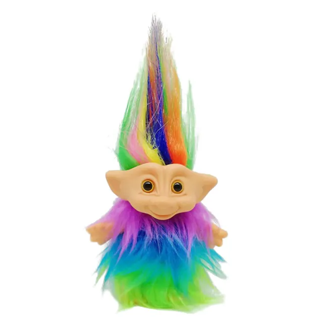 Troll Dolls Lucky Doll Kit Mini Action Figurine Favor Kids Collectable Toys