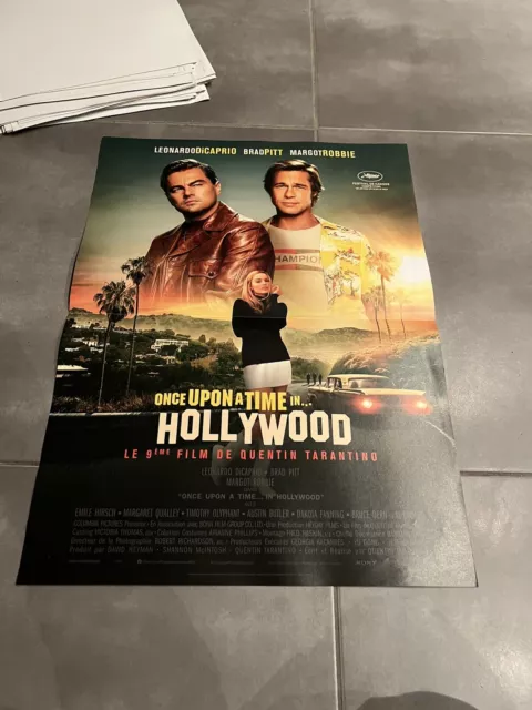 Affiche Once Upon a Time in Hollywood (40x60cm)