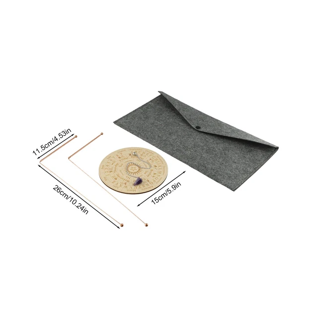Paire De Baguettes De Sourcier En Cuivre – Manche Bois, Pour Divination, Confortable