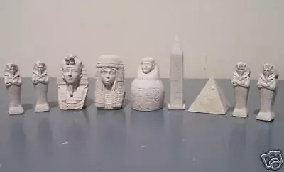 Egyptian chess set latex moulds