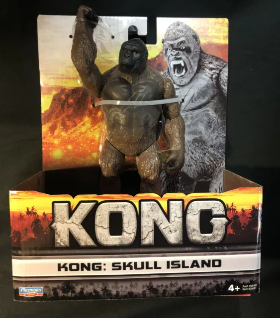 Kong Skull Island Playmates Action Figure NEW in Box 6.5” Monsterverse King Kong