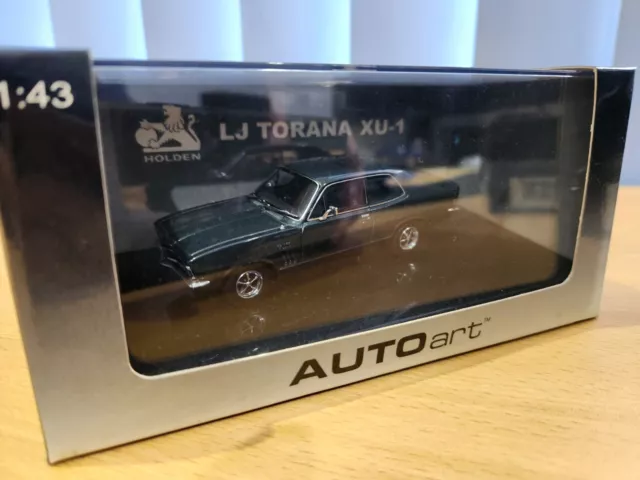 1:43 1970 Holden Torana LJ GTR XU-1 Gunmetal Biante Autoart Diecast Model