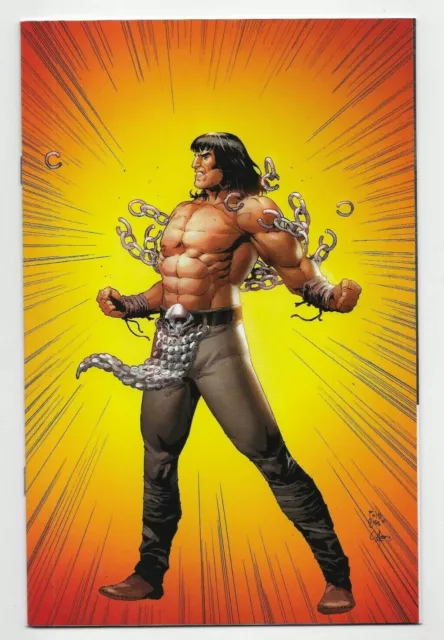 Cimmerian Red Nails #1 Ablaze 2020 Casas 1:10 Variant Conan Superman 233 Parody