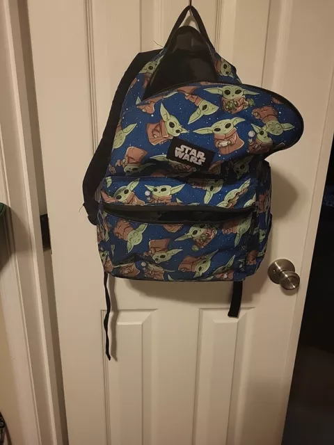Baby Yoda "Grogu" Backpack. Star Wars. Laptop Bag.