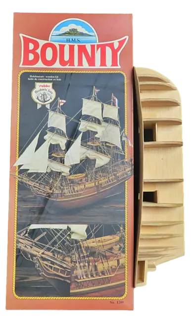 RAR 1:50 Robbe Historic-Line 1209, Bausatz Holzschiff Standm. H.M.S. Bounty,76cm