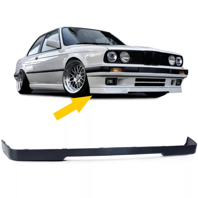 Spoiler Avant Lèvre Unterbauspoiler Convient pour Pare-Chocs BMW 3er E30 87-94