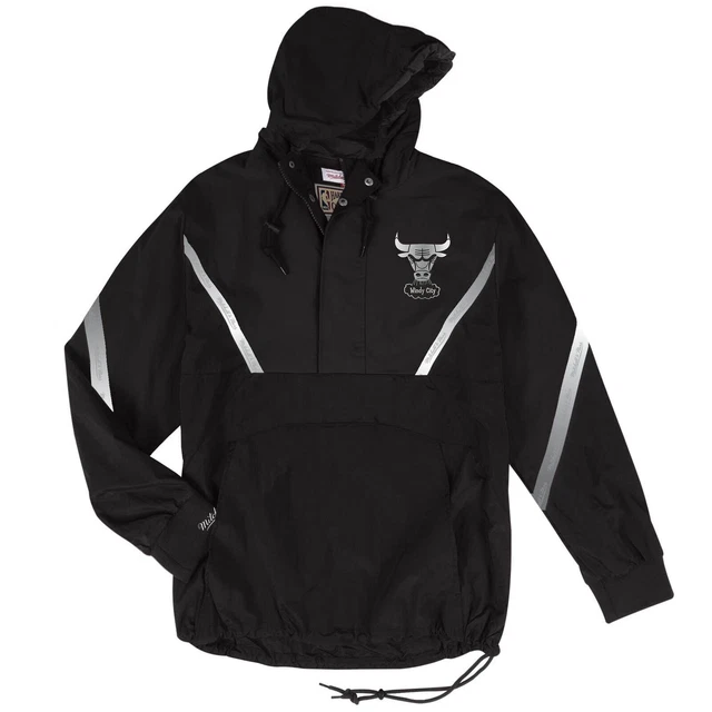 Giacomo Mitchell & Ness Chicago Bulls Windy City Riflettente Nera CBUBLCK1