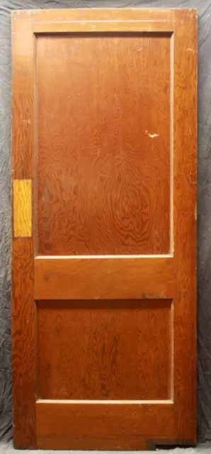 31.5"x79" Antique Vintage Old Interior SOLID Wood Wooden Swinging Door 2 Panels