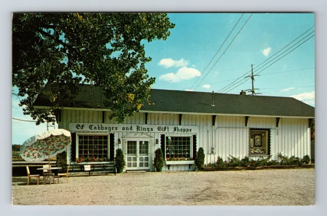 Indian River MI- Michigan Cabbages and Kings Store Front c1967 Vintage Postcard