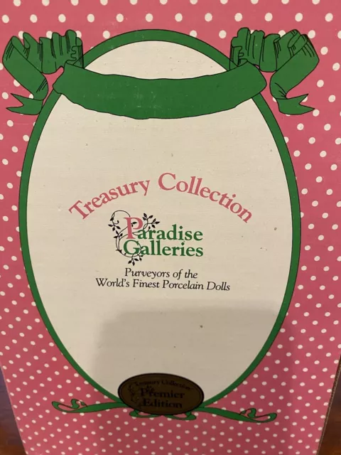 Paradise Galleries Premiere Edition Porcelain Doll Treasury Collection Sunday w