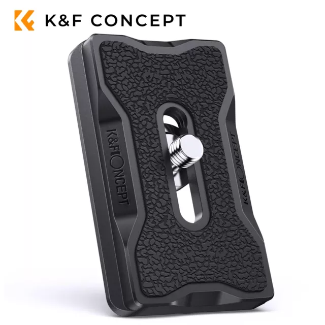 K&F Concept 1/4-Zoll-Gewinde Schnellwechselplatte Montageplatte Für Kamerastativ