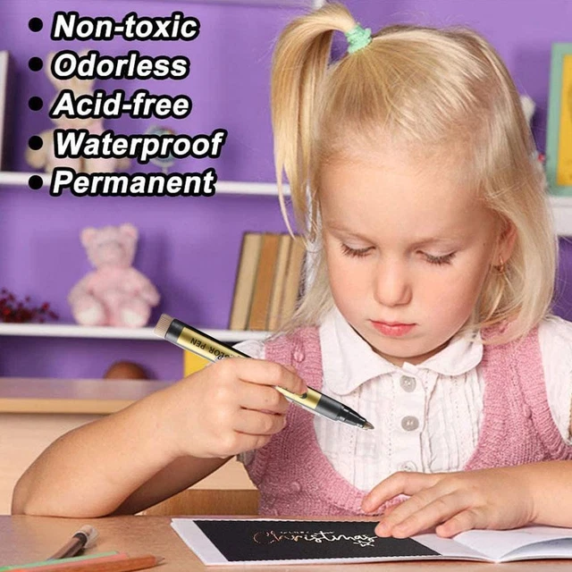 ART MIRROR MARKERS DIY Liquid Mirror Markers Resin Metal Pen Painting