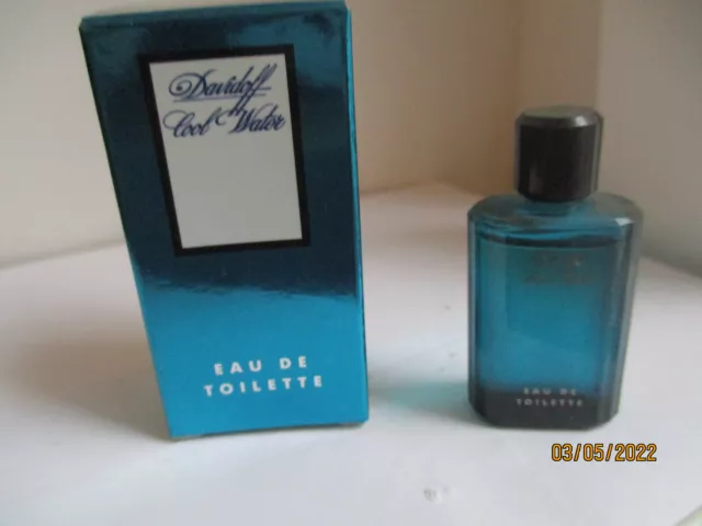 DAVIDOFF COOL WATER Miniature de parfum de collection OCCASION